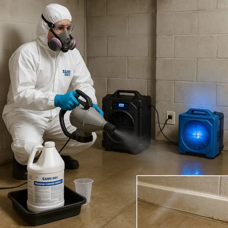 Sanitization and Odor Removal process in Fitzgerald, GA