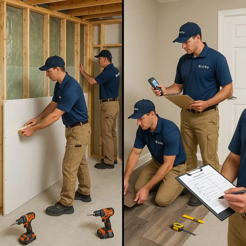 Repairs and Reconstruction process in Fitzgerald, GA